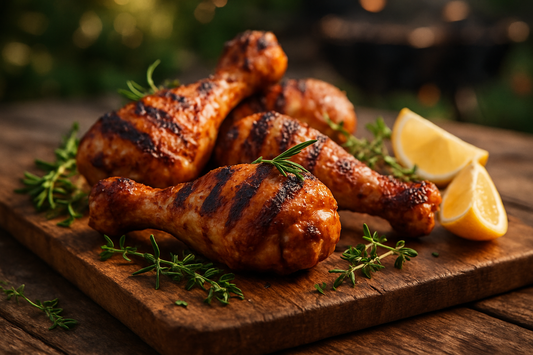 grilled chicken drumsticks